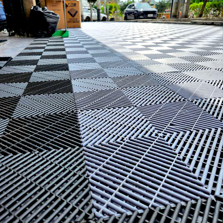 Podlahová dlaždice Mosolut Aero - šedá