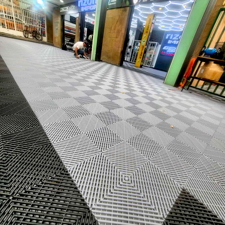 Podlahová dlaždice Mosolut Aero - šedá