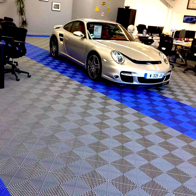 Podlahová dlaždice Mosolut Aero - šedá